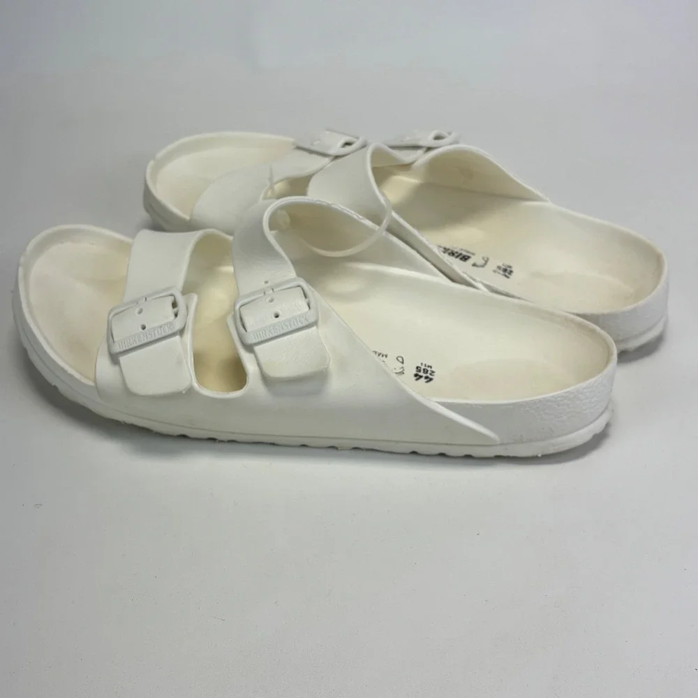 Birkenstock Arizona EVA Sandals Mens 11 White Waterproof Slides Essentials